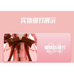 KIVI 288073 VÁY LOLI MỤC VỤ bộ đồ chơi xếp lắp ráp ghép mô hình Arts & Crafts