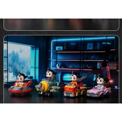 PANTASY 86209 CHIẾC XE KỲ DIỆU CỦA ASTRO BOY CON QUAY HỒI CHUYỂN bộ đồ chơi xếp lắp ráp ghép mô hình Movie & Game Phim Và Trò Chơi 300 khối