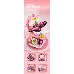 ENLIGHTENMENT 90105 QUẢ CẦU BƯỚM bộ đồ chơi xếp lắp ráp ghép mô hình BUTTERFLY GLOBE 1460 khối