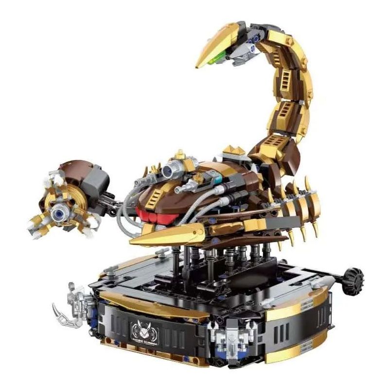 SMALL ANGLE JD069 BỌ CẠP CƠ KHÍ bộ đồ chơi xếp lắp ráp ghép mô hình MACHINE SCORPION 1316 khối