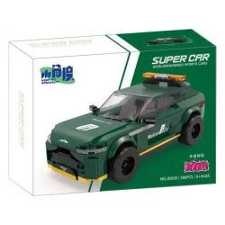 SMALL ANGLE JD058 XE ĐẨY TẾ bộ đồ chơi xếp lắp ráp ghép mô hình Speed Champions Racing Cars MEDICAL CAR Đua Xe Công Thức 386 khối