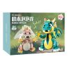KIVI 188027 PHIÊN BẢN ĐÁM CƯỚI BONG BÓNG BOBBLE bộ đồ chơi xếp lắp ráp ghép mô hình BUBBLE DRAGON