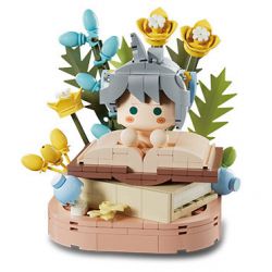 KIVI 288066 THẦN VƯỜN CHÀO SEN BÉ bộ đồ chơi xếp lắp ráp ghép mô hình