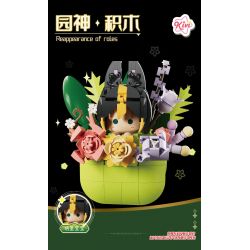 KIVI 288069 THẦN VƯỜN BÉ NALI bộ đồ chơi xếp lắp ráp ghép mô hình