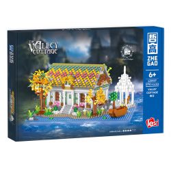 ZHEGAO LZ8327 8327 GLEN bộ đồ chơi xếp lắp ráp ghép mô hình The Lord Of The Rings THE VALLEY COTTAGE Chúa Nhẫn 2710 khối