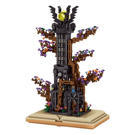 ZHEGAO LZ8326 8326 THÁP ĐEN ĐÊM TỐI bộ đồ chơi xếp lắp ráp ghép mô hình The Lord Of The Rings DARK NIGHT TOWER Chúa Nhẫn 3309 khối
