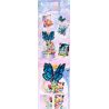 ZHEGAO 663502 HỘP NHẠC BƯỚM MAY MẮN bộ đồ chơi xếp lắp ráp ghép mô hình Arts & Crafts FORTUNE BUTTERFLY 650 khối
