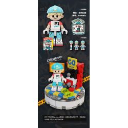 GOBRICKS G2410 2410 HỘP ĐỰNG HÌNH VIÊN GẠCH BÍ MẬT HÀNG ĐẦU bộ đồ chơi xếp lắp ráp ghép mô hình Collectable Minifigures Búp Bê Sưu Tầm