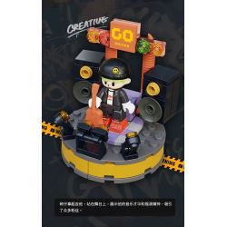 GOBRICKS G2410 2410 HỘP ĐỰNG HÌNH VIÊN GẠCH BÍ MẬT HÀNG ĐẦU bộ đồ chơi xếp lắp ráp ghép mô hình Collectable Minifigures Búp Bê Sưu Tầm