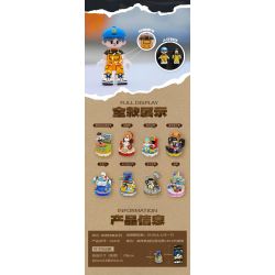 GOBRICKS G2410 2410 HỘP ĐỰNG HÌNH VIÊN GẠCH BÍ MẬT HÀNG ĐẦU bộ đồ chơi xếp lắp ráp ghép mô hình Collectable Minifigures Búp Bê Sưu Tầm