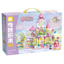 KEEPPLEY 36018 LÂU ĐÀI QINYINHUAYU bộ đồ chơi xếp lắp ráp ghép mô hình Girl Con Gái 487 khối
