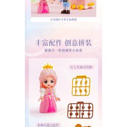 KEEPPLEY 36018 LÂU ĐÀI QINYINHUAYU bộ đồ chơi xếp lắp ráp ghép mô hình Girl Con Gái 487 khối