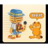 FEMIBOX S44053 44053 GARFIELD HỌC SINH TIỂU bộ đồ chơi xếp lắp ráp ghép mô hình Movie & Game Phim Và Trò Chơi 867 khối