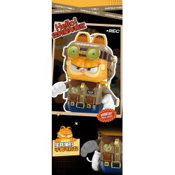 FEMIBOX S44053 44053 GARFIELD HỌC SINH TIỂU bộ đồ chơi xếp lắp ráp ghép mô hình Movie & Game Phim Và Trò Chơi 867 khối