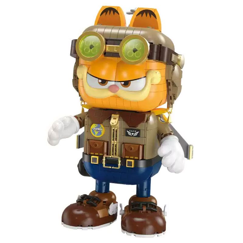 FEMIBOX S44054 44054 GARFIELD PHI CÔNG bộ đồ chơi xếp lắp ráp ghép mô hình Movie & Game Phim Và Trò Chơi 901 khối