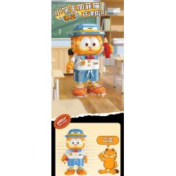 FEMIBOX S44054 44054 GARFIELD PHI CÔNG bộ đồ chơi xếp lắp ráp ghép mô hình Movie & Game Phim Và Trò Chơi 901 khối