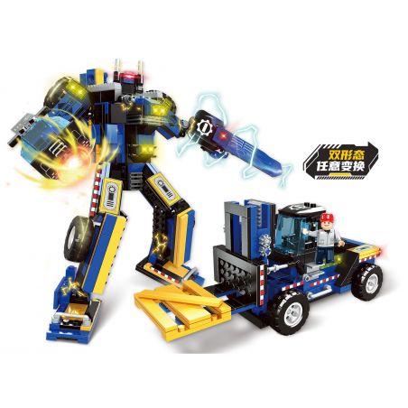 WOMA C3011 3011 XE NÂNG HERCULES bộ đồ chơi xếp lắp ráp ghép mô hình CITY BUILDER 411 khối