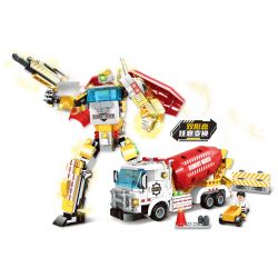 WOMA C3012 3012 XE TRỘN PIONEER bộ đồ chơi xếp lắp ráp ghép mô hình CITY BUILDER 426 khối