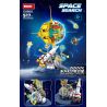 WOMA C0800 0800 VỆ TINH ĐÔNG PHƯƠNG HỒNG-1 bộ đồ chơi xếp lắp ráp ghép mô hình SPACE SEARCH DONG FANG HONG 1 SATELLITE 517 khối