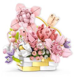 WOMA C2003 2003 BÓNG HOA bộ đồ chơi xếp lắp ráp ghép mô hình Arts & Crafts 332 khối