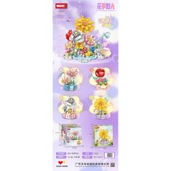 WOMA C0292 0292 MÙA HOA bộ đồ chơi xếp lắp ráp ghép mô hình Arts & Crafts 593 khối