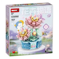 WOMA C0292 0292 MÙA HOA bộ đồ chơi xếp lắp ráp ghép mô hình Arts & Crafts 593 khối