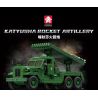 LE YI 66060 BỆ PHÓNG TÊN LỬA KATYUSHA bộ đồ chơi xếp lắp ráp ghép mô hình Military Army KATYUSHA ROCKET ARTILLERY Quân Sự Bộ Đội 428 khối