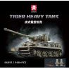 LE YI 66055 XE TĂNG HẠNG NẶNG TIGER bộ đồ chơi xếp lắp ráp ghép mô hình Military Army TIGER HEAVY TANK Quân Sự Bộ Đội 968 khối