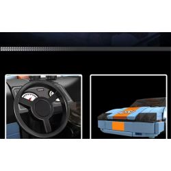 MouldKing 27077 Mould King 27077 XE THỂ THAO FERRARI F40 LM bộ đồ chơi xếp lắp ráp ghép mô hình Speed Champions Racing Cars Đua Xe Công Thức 435 khối