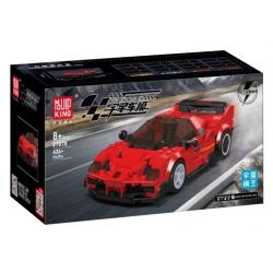 MouldKing 27078 Mould King 27078 MẪU XE THỂ THAO Ý TƯỞNG F4T LM bộ đồ chơi xếp lắp ráp ghép mô hình Speed Champions Racing Cars Đua Xe Công Thức 424 khối