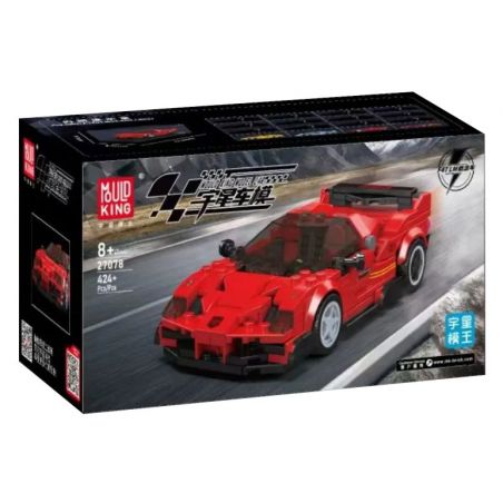 MouldKing 27078 Mould King 27078 MẪU XE THỂ THAO Ý TƯỞNG F4T LM bộ đồ chơi xếp lắp ráp ghép mô hình Speed Champions Racing Cars Đua Xe Công Thức 424 khối