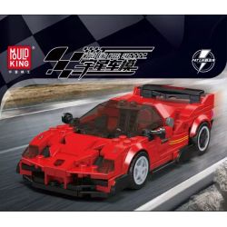 MouldKing 27078 Mould King 27078 MẪU XE THỂ THAO Ý TƯỞNG F4T LM bộ đồ chơi xếp lắp ráp ghép mô hình Speed Champions Racing Cars Đua Xe Công Thức 424 khối