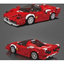MouldKing 27080 Mould King 27080 XE THỂ THAO FXX bộ đồ chơi xếp lắp ráp ghép mô hình Speed Champions Racing Cars Đua Xe Công Thức 433 khối