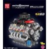 MouldKing 10171 Mould King 10171 ĐỘNG CƠ CHEVROLET LSX454 V8 bộ đồ chơi xếp lắp ráp ghép mô hình Technic LSX454 V8 ENGINE Kỹ Thuật Công Nghệ Cao Mô Hình Phương Tiện 487 khối