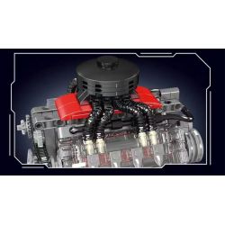 MouldKing 10171 Mould King 10171 ĐỘNG CƠ CHEVROLET LSX454 V8 bộ đồ chơi xếp lắp ráp ghép mô hình Technic LSX454 V8 ENGINE Kỹ Thuật Công Nghệ Cao Mô Hình Phương Tiện 487 khối