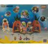 AREA-X AB0064 0064 AB0032 0032 NGÔI NHÀ DỨA CỦA SPAGHETTI bộ đồ chơi xếp lắp ráp ghép mô hình Movie & Game SPONGEBOB SQUAREPANTS PINEAPPLE HOUSE Phim Và Trò Chơi 1284 khối