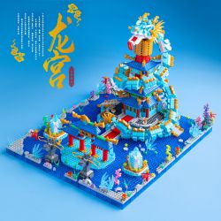 FIGHT FOR THE FUTURE FA0102 0102 QUỐC TRIỀU HUYỀN THOẠI ĐÔNG HẢI LONG CUNG bộ đồ chơi xếp lắp ráp ghép mô hình