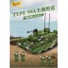 TWELFTH TWF892-D-1 892-D-1 XE TĂNG KIỂU 99A bộ đồ chơi xếp lắp ráp ghép mô hình Military Army Quân Sự Bộ Đội 652 khối