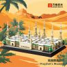 WANGE LIGAO DR.LUCK 4228 NHÀ THỜ HỒI GIÁO TIÊN TRI Ở MEDINA Ả RẬP SAUDI bộ đồ chơi xếp lắp ráp ghép mô hình Architecture PROPHET‘S MOSQUE Công Trình Kiến Trúc 594 khối