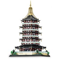 WANGE LIGAO DR.LUCK 6236 CHÙA LÔI PHONG HÀNG CHÂU TRUNG QUỐC bộ đồ chơi xếp lắp ráp ghép mô hình Creator Sáng Tạo 1498 khối