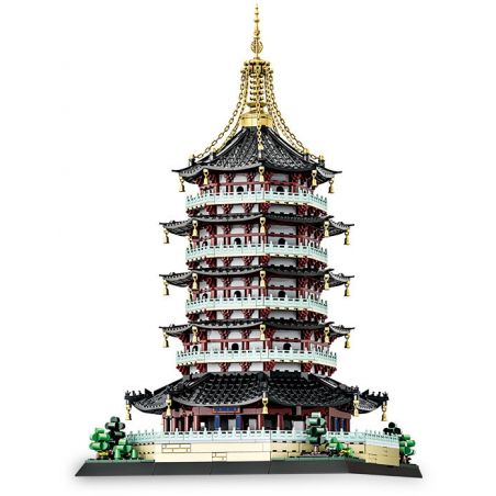 WANGE LIGAO DR.LUCK 6236 CHÙA LÔI PHONG HÀNG CHÂU TRUNG QUỐC bộ đồ chơi xếp lắp ráp ghép mô hình Creator Sáng Tạo 1498 khối