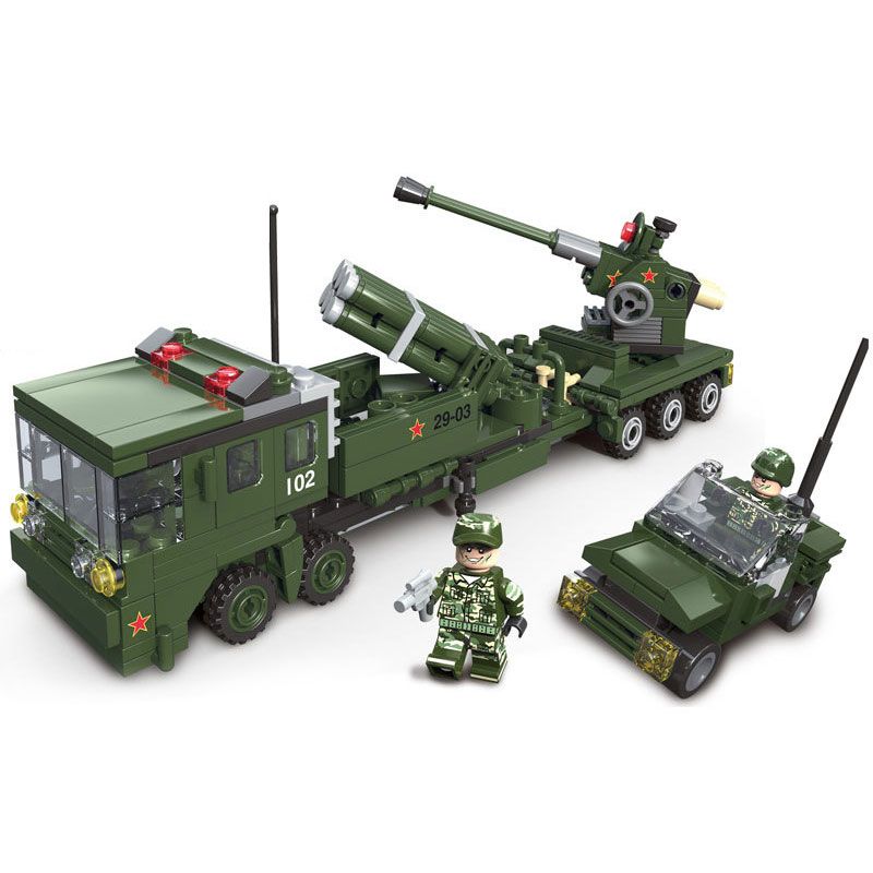 JIESTAR 23061 TÂM HỒN QUÂN NHÂN MÁU CHIẾN bộ đồ chơi xếp lắp ráp ghép mô hình Military Army Quân Sự Bộ Đội 598 khối