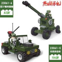 JIESTAR 23061 TÂM HỒN QUÂN NHÂN MÁU CHIẾN bộ đồ chơi xếp lắp ráp ghép mô hình Military Army Quân Sự Bộ Đội 598 khối