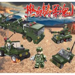 JIESTAR 23061 TÂM HỒN QUÂN NHÂN MÁU CHIẾN bộ đồ chơi xếp lắp ráp ghép mô hình Military Army Quân Sự Bộ Đội 598 khối