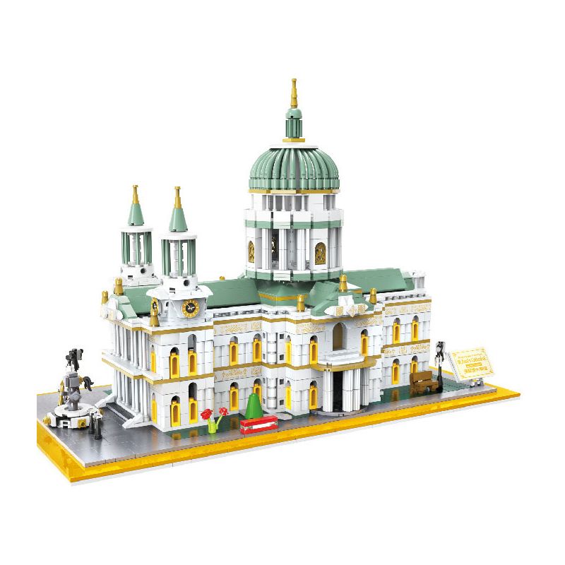 DOCTOR STAR 820 NHÀ THỜ THÁNH PAUL bộ đồ chơi xếp lắp ráp ghép mô hình Creator Sáng Tạo 2043 khối