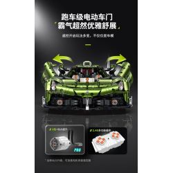 GULY 10628 KOENIGSEGG (KOENIGSEGG) tỷ lệ 1:8 bộ đồ chơi xếp lắp ráp ghép mô hình Technic Kỹ Thuật Công Nghệ Cao Mô Hình Phương Tiện 3838 khối