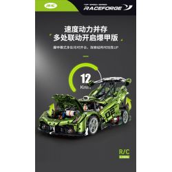 GULY 10628 KOENIGSEGG (KOENIGSEGG) tỷ lệ 1:8 bộ đồ chơi xếp lắp ráp ghép mô hình Technic Kỹ Thuật Công Nghệ Cao Mô Hình Phương Tiện 3838 khối