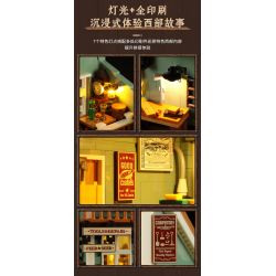 LUMIBRICKS FUNWHOLE F9057 9057 MIỀN TÂY HOA KỲ CỬA HÀNG TẠP HÓA PHƯƠNG bộ đồ chơi xếp lắp ráp ghép mô hình Creator OLD WEST GENERAL STORE Sáng Tạo 1895 khối