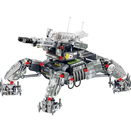 SEMBO 107505 DU HÀNH ĐỊA CẦU M.M.M-A/A010 MOBILE bộ đồ chơi xếp lắp ráp ghép mô hình THE WANDERING EARTH M.M.M-A/A010 MOBILE 839 khối