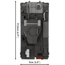 COBI 2597 THIẾT GIÁP II KIỂU F tỷ lệ 1:28 bộ đồ chơi xếp lắp ráp ghép mô hình City PANZERKAMPFWAGEN II AUSF. Thành Phố 812 khối